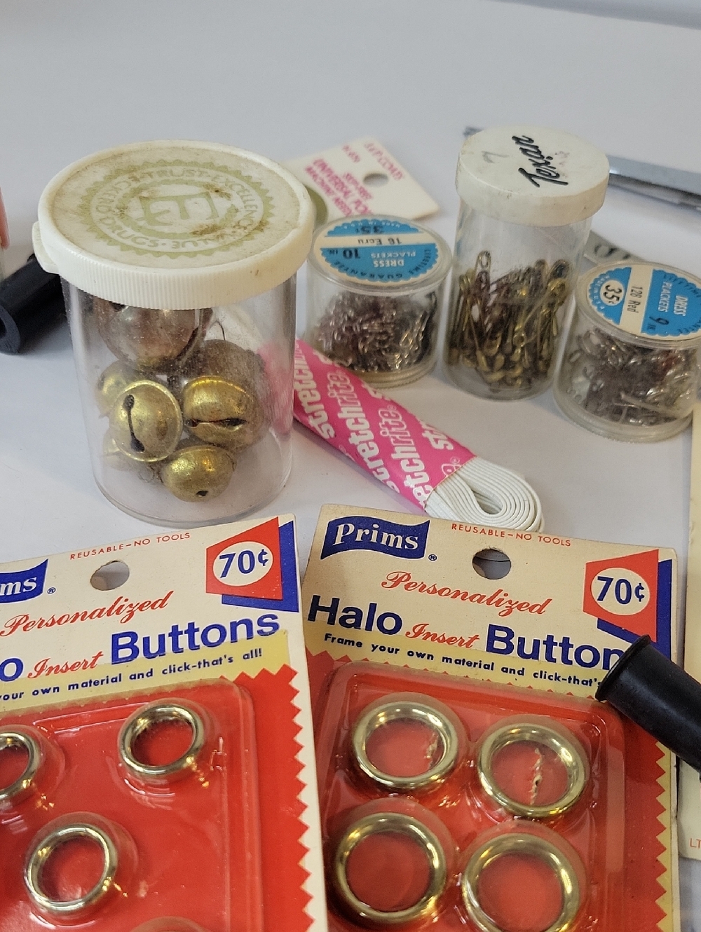 Sewing Notions Lot with Thread Spools & Scissors - Multi - Picture 9 of 17